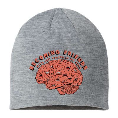 Becoming Friends with The Voices in My Head Sustainable Beanie