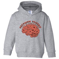 Becoming Friends with The Voices in My Head Toddler Hoodie