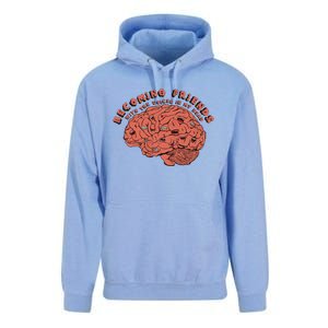 Becoming Friends with The Voices in My Head Unisex Surf Hoodie