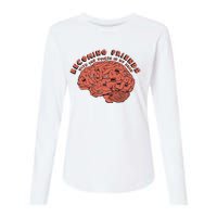 Becoming Friends with The Voices in My Head Womens Cotton Relaxed Long Sleeve T-Shirt