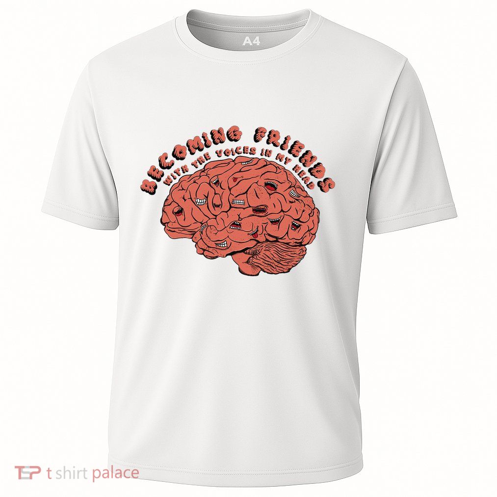 Becoming Friends with The Voices in My Head Performance Shirt
