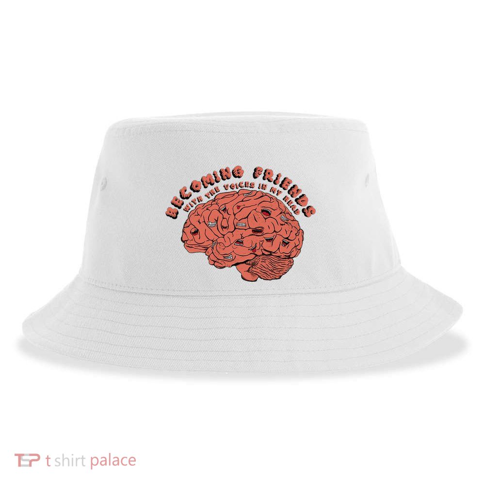 Becoming Friends with The Voices in My Head Sustainable Bucket Hat