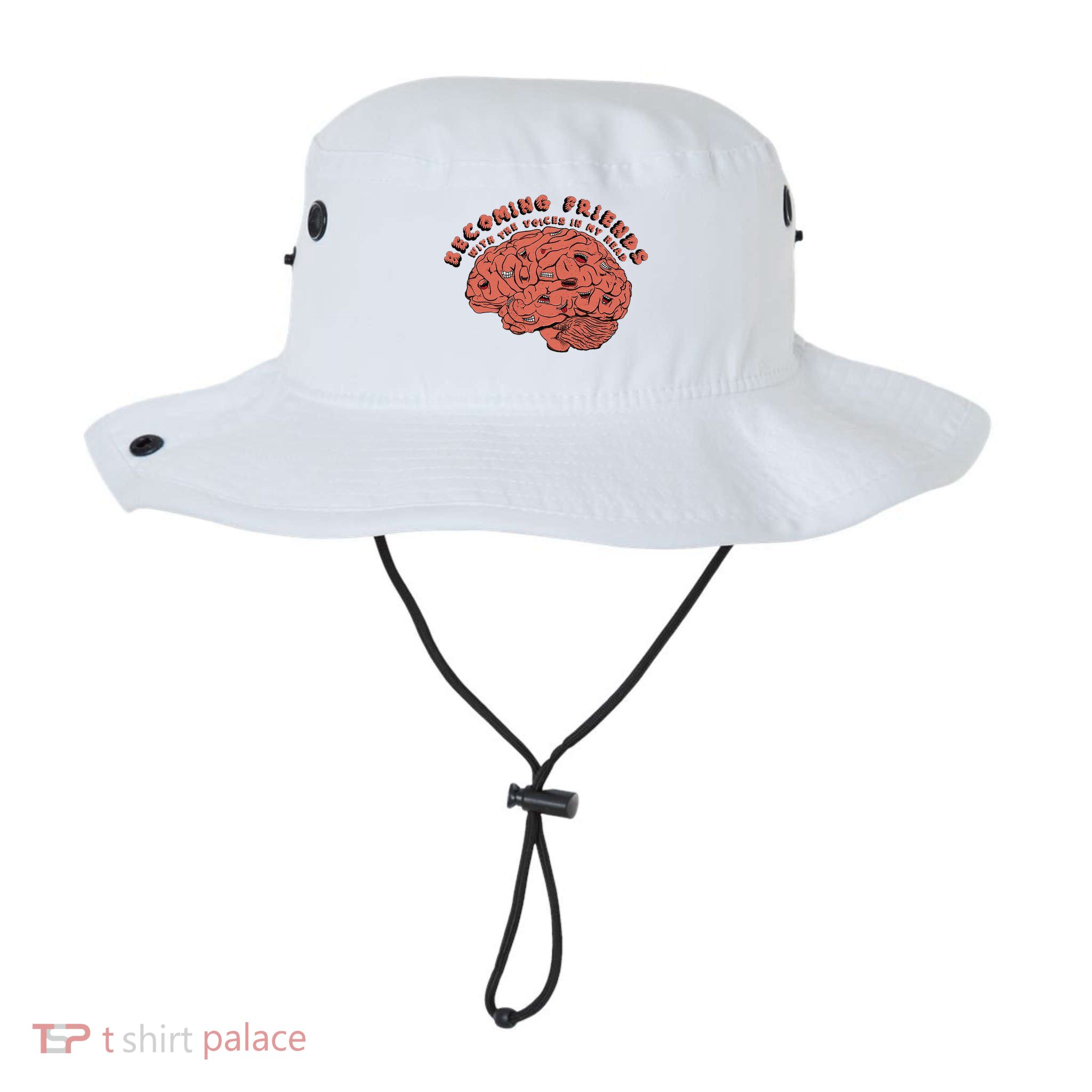 Becoming Friends with The Voices in My Head Bucket Hat