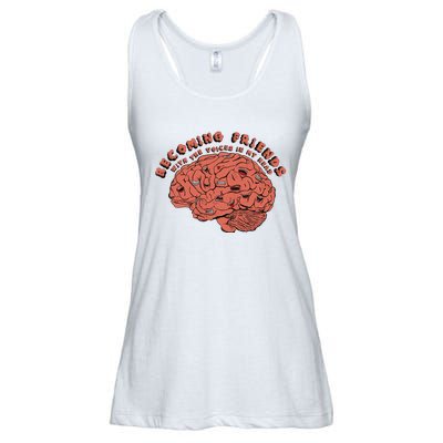 Becoming Friends with The Voices in My Head Ladies Essential Flowy Tank