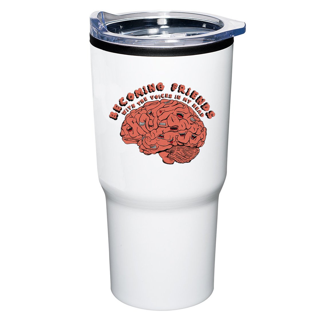 Becoming Friends with The Voices in My Head Tumbler