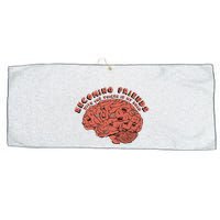Becoming Friends with The Voices in My Head Large Microfiber Waffle Golf Towel