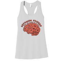 Becoming Friends with The Voices in My Head Women's Racerback Tank