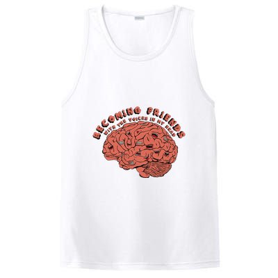 Becoming Friends with The Voices in My Head PosiCharge Competitor Tank