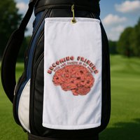 Becoming Friends with The Voices in My Head Golf Towel