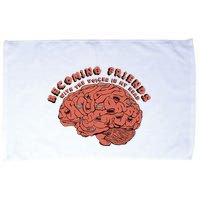 Becoming Friends with The Voices in My Head Microfiber Hand Towel