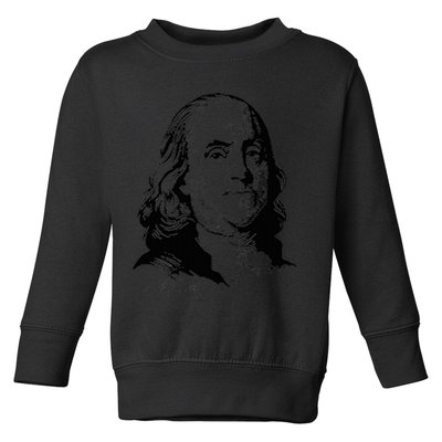 Benjamin Franklin We The People Constitution  Toddler Sweatshirt