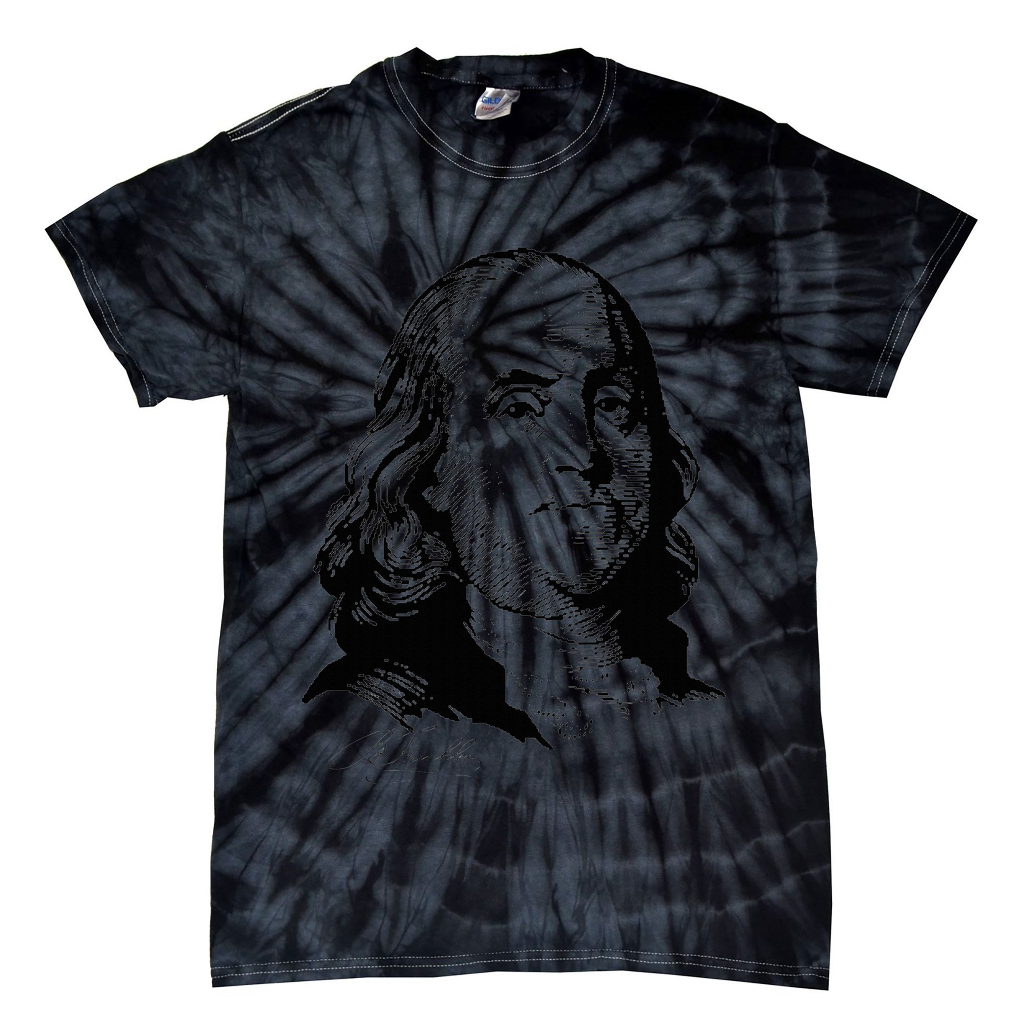 Benjamin Franklin We The People Constitution  Tie-Dye T-Shirt