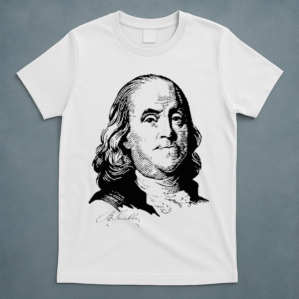Benjamin Franklin We The People Constitution  T-Shirt