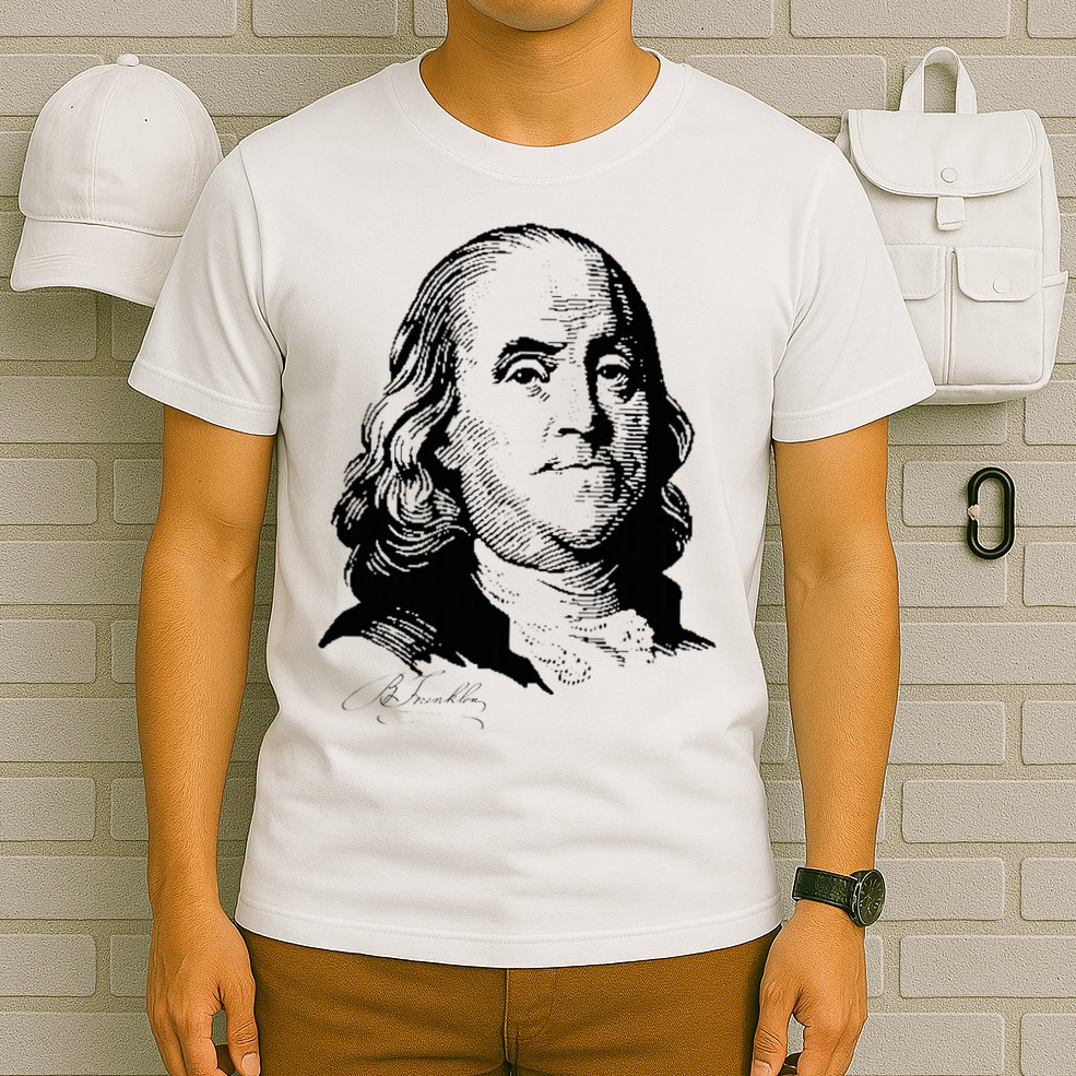 Benjamin Franklin We The People Constitution  T-Shirt