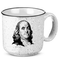 Benjamin Franklin We The People Constitution  15oz Campfire Ceramic Mug