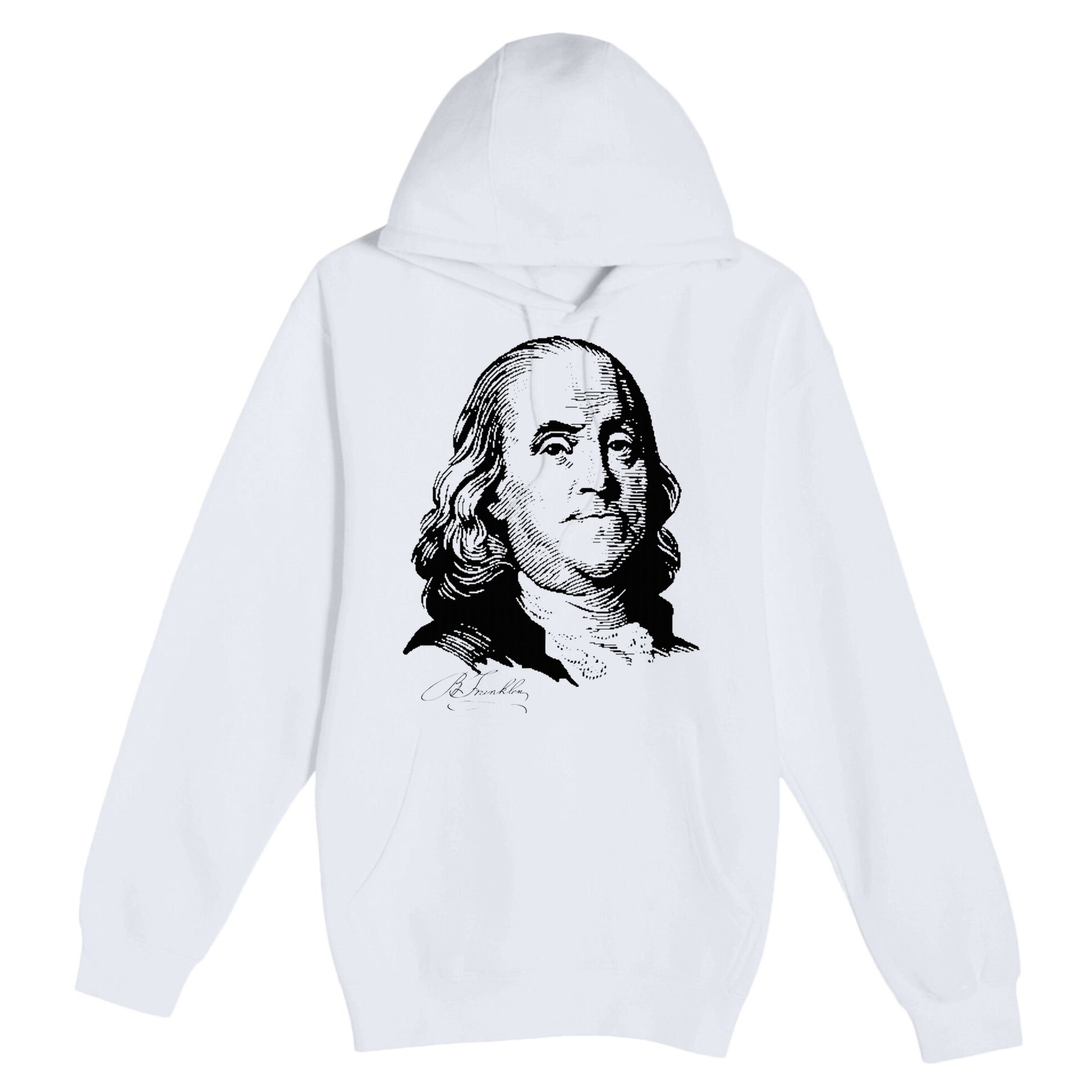 Benjamin Franklin We The People Constitution  Premium Pullover Hoodie