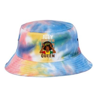 Birthday For Women July Queen African Tie Dye Newport Bucket Hat