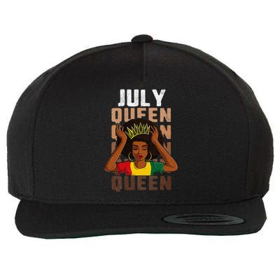 Birthday For Women July Queen African Wool Snapback Cap