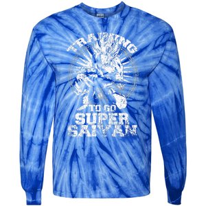 Bodybuilder Funny Workout Fitness Gym Tie-Dye Long Sleeve Shirt