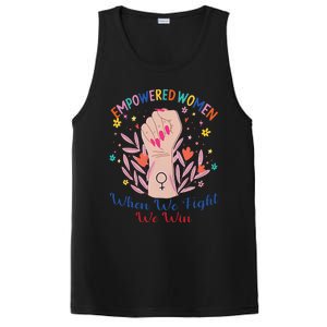 Boho Flower Wo When We Fight We Win Kamala Supporter PosiCharge Competitor Tank