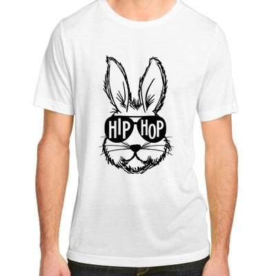 Bunny Face With Sunglasses Hip Hop Happy Easter Adult ChromaSoft Performance T-Shirt