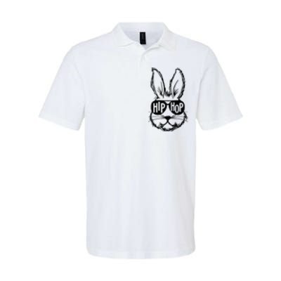 Bunny Face With Sunglasses Hip Hop Happy Easter Softstyle Adult Sport Polo