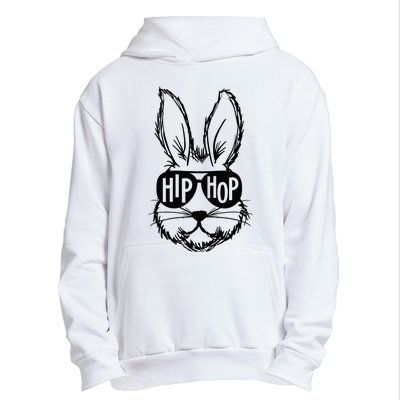 Bunny Face With Sunglasses Hip Hop Happy Easter Urban Pullover Hoodie