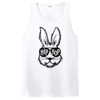 Bunny Face With Sunglasses Hip Hop Happy Easter PosiCharge Competitor Tank