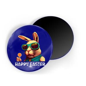 Bunny Face With Sunglasses Funny Easter Day Magnet