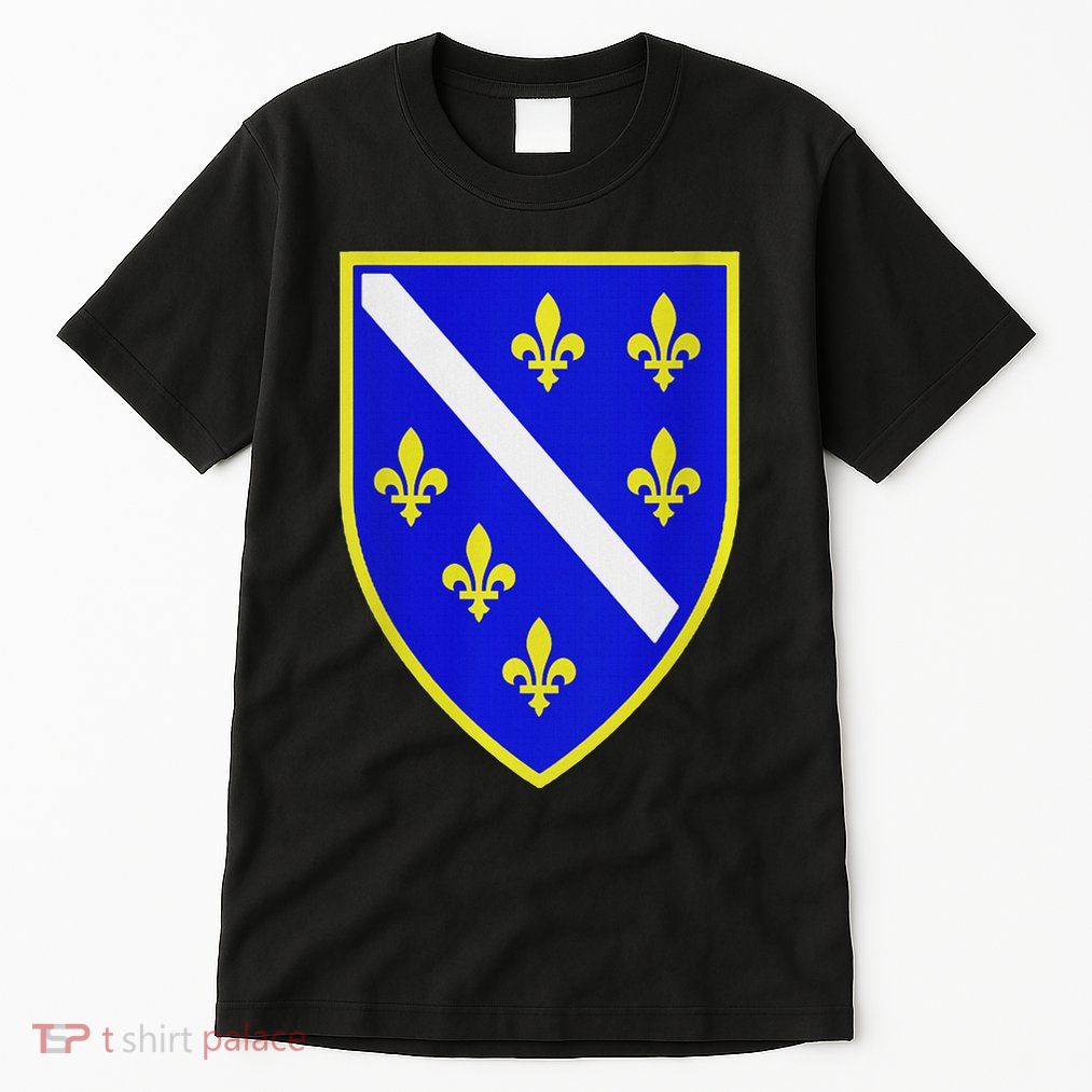 Bosnian Flag With Lily Tall T-Shirt