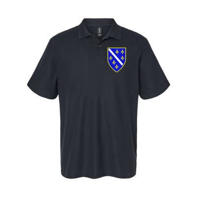 Bosnian Flag With Lily Polo
