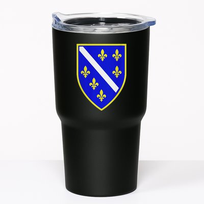Bosnian Flag With Lily Tumbler