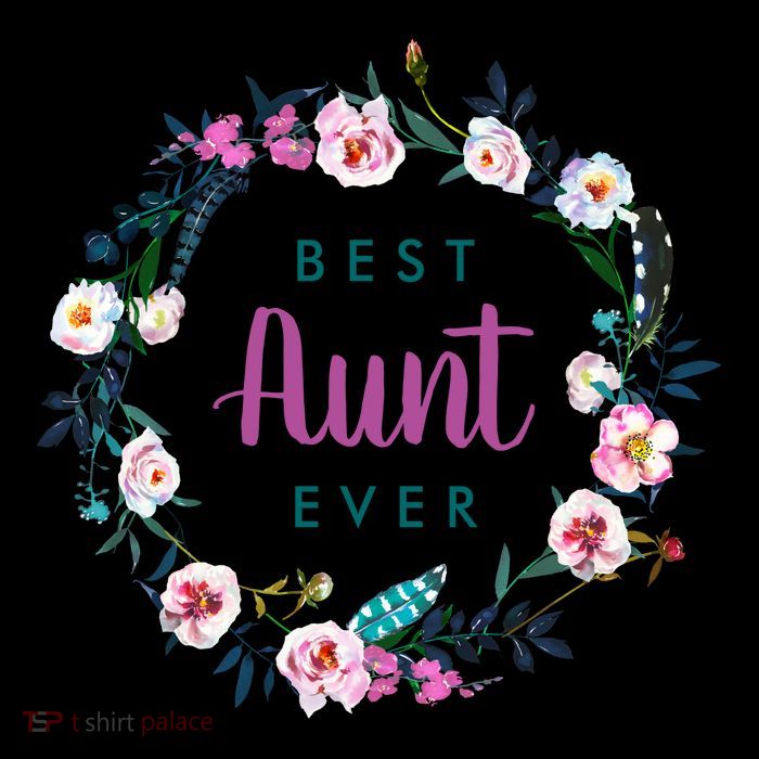 Boho Floral Wreath Best Aunt Ever Wool Snapback Cap