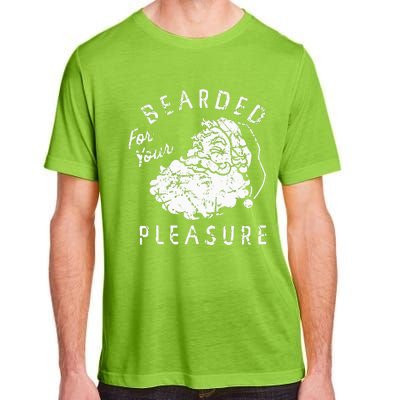 Bearded For Your Pleasure Funny Christmas Adult ChromaSoft Performance T-Shirt