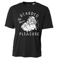 Bearded For Your Pleasure Funny Christmas Cooling Performance Crew T-Shirt