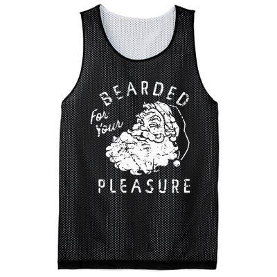 Bearded For Your Pleasure Funny Christmas Mesh Reversible Basketball Jersey Tank