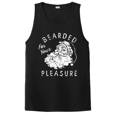 Bearded For Your Pleasure Funny Christmas PosiCharge Competitor Tank