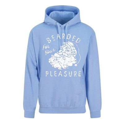 Bearded For Your Pleasure Funny Christmas Unisex Surf Hoodie