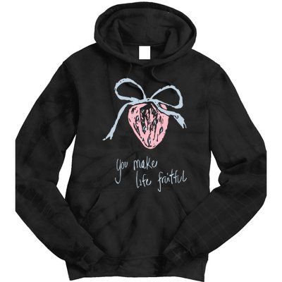 Berry Fruitful You Make Life Fruitful Tie Dye Hoodie