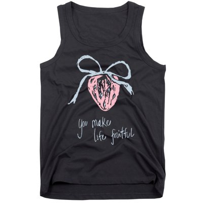 Berry Fruitful You Make Life Fruitful Tank Top