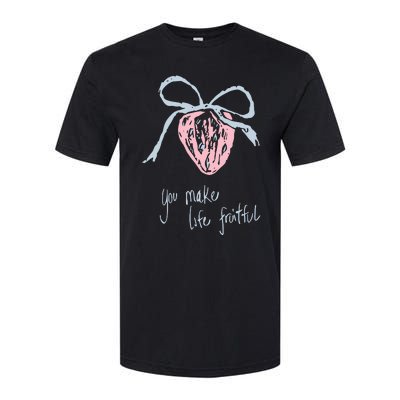 Berry Fruitful You Make Life Fruitful Softstyle CVC T-Shirt