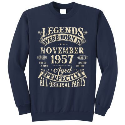 Birthday Gift 1957 Legend November 1957 Sweatshirt