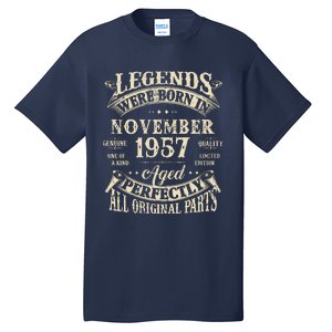 Birthday Gift 1957 Legend November 1957 Tall T-Shirt