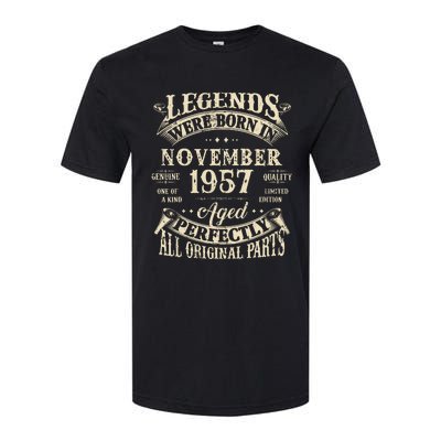 Birthday Gift 1957 Legend November 1957 Softstyle® CVC T-Shirt