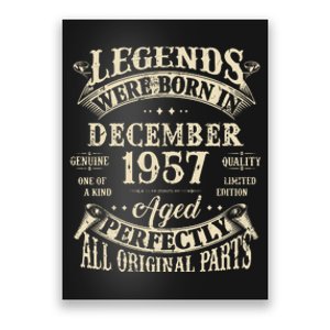 Birthday Gift 1957 Legend December 1957 Poster