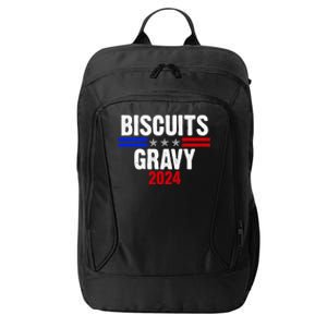 Biscuits Gravy 2024 Presidential Election Food Breakfast City Backpack