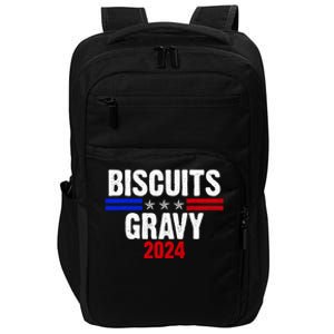 Biscuits Gravy 2024 Presidential Election Food Breakfast Impact Tech Backpack