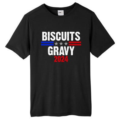 Biscuits Gravy 2024 Presidential Election Food Breakfast Tall Fusion ChromaSoft Performance T-Shirt