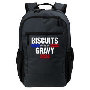 Biscuits Gravy 2024 Presidential Election Food Breakfast Daily Commute Backpack