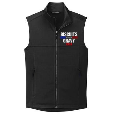 Biscuits Gravy 2024 Presidential Election Food Breakfast Collective Smooth Fleece Vest